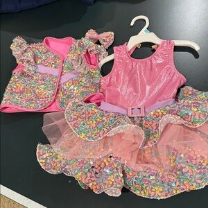 Gorgeous Pink Sequin Tutu dress